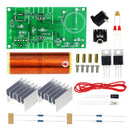 Mini Tesla Coil Plasma Speaker Electronic Kit 15W Kits With Stainless Ball DIY t
