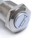12V 3A Car LED Light Angel Eye Metal Push Button Toggle Switch Sales