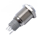 12V 3A Car LED Light Angel Eye Metal Push Button Toggle Switch Sales
