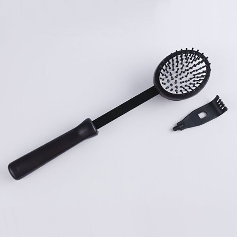 10" Long Black Red Plastic Back Knock Scratcher Relaxing Massage Hammer