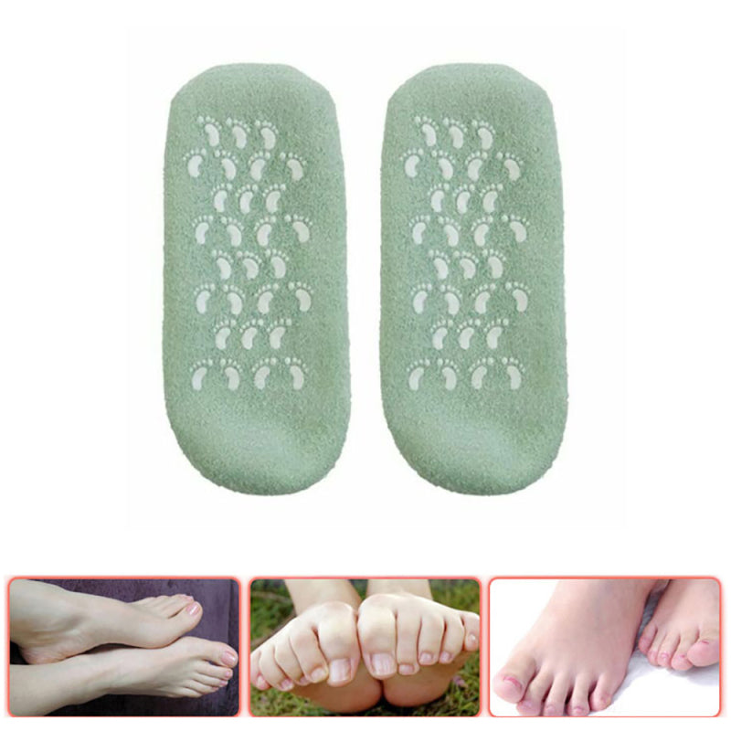 Revive Moisturising Gel Socks With Jojoba Oil Vitamin E for Dry Cracked Feet