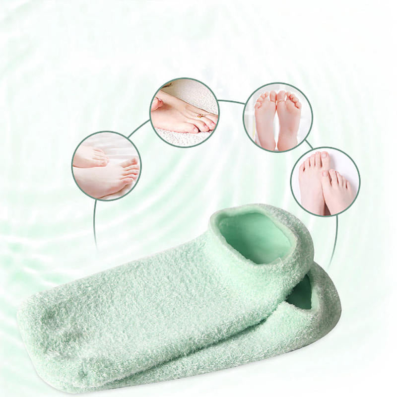 Revive Moisturising Gel Socks With Jojoba Oil Vitamin E for Dry Cracked Feet