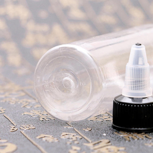 10PCS 120ml Twist Cap Empty Plastic Tattoo Ink Pigment Bottle Tattoo Supply New