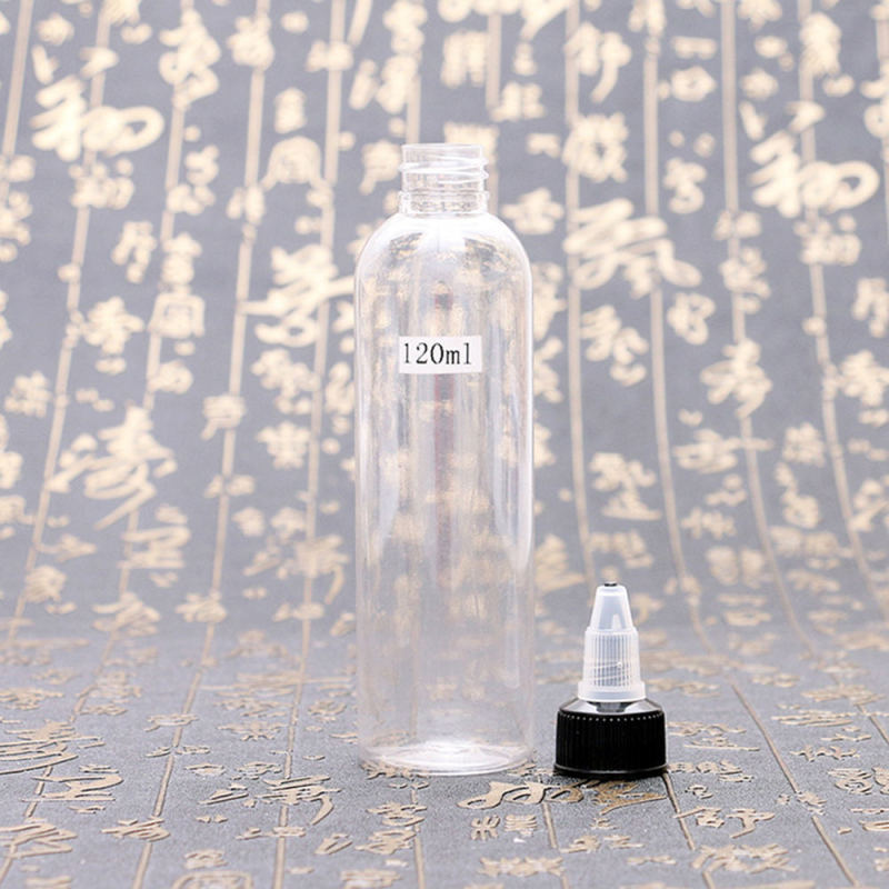 10PCS 120ml Twist Cap Empty Plastic Tattoo Ink Pigment Bottle Tattoo Supply New