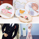 5pcs/set Embroidery Hoops Circle Cross Stitch Bamboo Ring Sewing Frame Art EKX