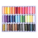 39pcs/set Spools Sewing Thread Mixed Colors Polyester For Hand Machine FSZ