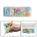 For Kid Pencil Holder Pen Writing Aid Grip Posture Correction Tools 1 Box Set