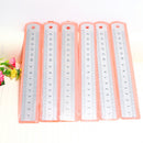 1PC 6'' inch / 15 cm Steel Metal Straight Ruler Precision Scale Dual Shield