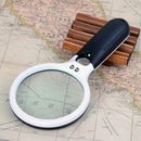 45X Magnifying Glass with Light Handheld Magnifier Magnifying Glass Lens