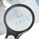45X Magnifying Glass with Light Handheld Magnifier Magnifying Glass Lens