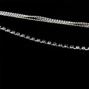 Casual Chain Women Crystal Drill Multi-layer Bracelet Anklet Women's Jewelr *2 q