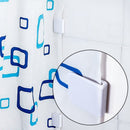 2Pcs Shower Curtain Clips Anti Splash Spill Stop Water Leaking Guard Bathroom DI
