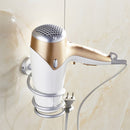 Hair Dryer Holder Bathroom Shelf Wall Rack Stand Hairdryer Support Organizer CYX