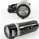 Waterproof 5 LED Lamp Bike Bicycle Front Head Light Rear Safety Flashlig LBH