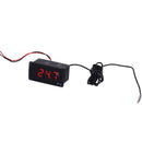 Mini Digital LCD Temperature Meter Thermometer Test Gauge Home Car Black nbgh