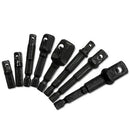 Set of 8 Hex Shank Driver Dewalt Socket Adapter to Power Drill Cordless Im TMF