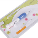Stitching Pen Punch Tool Embroidery Needle Threader Tool for DIY Sewing AED