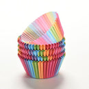 300 x Mini Rainbows Edible Cupcake Cake Toppers Stand Up Fairy Decorations QOL