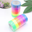 6x Blacklight UV Reactive Tape Fluorescent Cloth Glow in Dark Neon Gaffe WVA