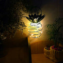 25 LED Solar Pineapple Light Waterproof Hanging Lantern Lamp Xmas Gard LTZ