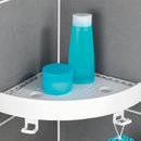 Shelf Organizer Punch-free Tripod Storage Rack Bathroom Seamless Wall-mou UOK