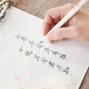 10pcs/set Metallic Markers Glitter Paint Pen Calligraphy Brush Pens for DI IJG