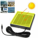 2W 12V Waterproof Garden Solar Power Panel LED Light Lamp Charger Water Pump