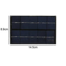 5V 5W Portable USB Solar Panel Power Bank Tablet Phone Charger Camping  QLN WFX