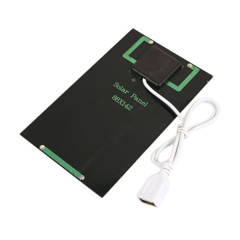 5V 5W Portable USB Solar Panel Power Bank Tablet Phone Charger Camping  QLN WFX