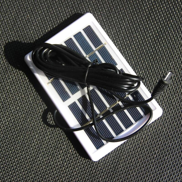 1.2W 6V Waterproof Garden Solar Power Panel LED Light Lamp Charger Water Pump