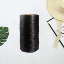 250M Sewing Waxed Thread 150D 1mm Hand Stitching Cord for Leather DIY EJX AEM