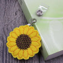 Sunflower Retractable Reel Recoil ID Badge Lanyard Name Tag Key Holder Belt fds