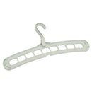 2x Plastic Magic Hanger Wardrobe Closet Bar Clothes Coat Organizer Space Saver