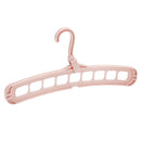 2x Plastic Magic Hanger Wardrobe Closet Bar Clothes Coat Organizer Space Saver