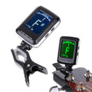Clip-on Digital Electronic Chromatic Tuner Bass Ukulele Acoustic Guitar XIM