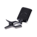 Clip-on Digital Electronic Chromatic Tuner Bass Ukulele Acoustic Guitar LCD