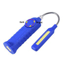 ABS Micro COB LED Magnetic Inspection Flashlight Work Light Car Garage