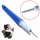 Needle Felting Handle Clover with Three Needles Wool Tool Applique Craft Kit dfs