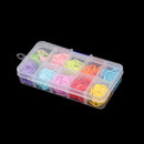 224pcs Amazing Knitting Crochet Locking Stitch Needle Clip Markers Holde SPY