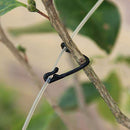 200pcs Self Locking Plant Vines Fastener Tied Hooks Vegetable Grafting WSS