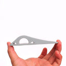 2pcs Rubber Wedge Door Stopper Child Safety Guard Protector Door Stop Jammer d