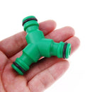 10X Plastic Y-Piece 3 Ways Water Hose Pipe Tube Connector Joiner Water Sp OXB