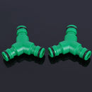 10X Plastic Y-Piece 3 Ways Water Hose Pipe Tube Connector Joiner Water Sp OXB