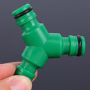 10X Plastic Y-Piece 3 Ways Water Hose Pipe Tube Connector Joiner Water Sp OXB