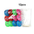12pcs LED Fiber Optic Lantern Christmas Tree Decoration Automatically Flash zxc