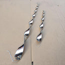 8x Bird Repellent Wind Twisting Scare Rod Reflective Ornamental Deterren BYA