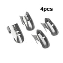 4pcs Finger Hand Protector Guard Stainless Steel Chop Slice Shield Kitche KGY