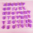 8 Set Alphabet Letter Number Fondant Cutter Mould Cake Cookie Decor Bakin UAK