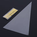 600x Clear Cellophane Cone Bags Twist Ties Large Size Party Sweet Cello RYE