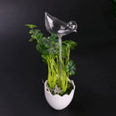 3X Automatic Bird Shaped Glass Watering Spike Irrigation Plant Garden Drip